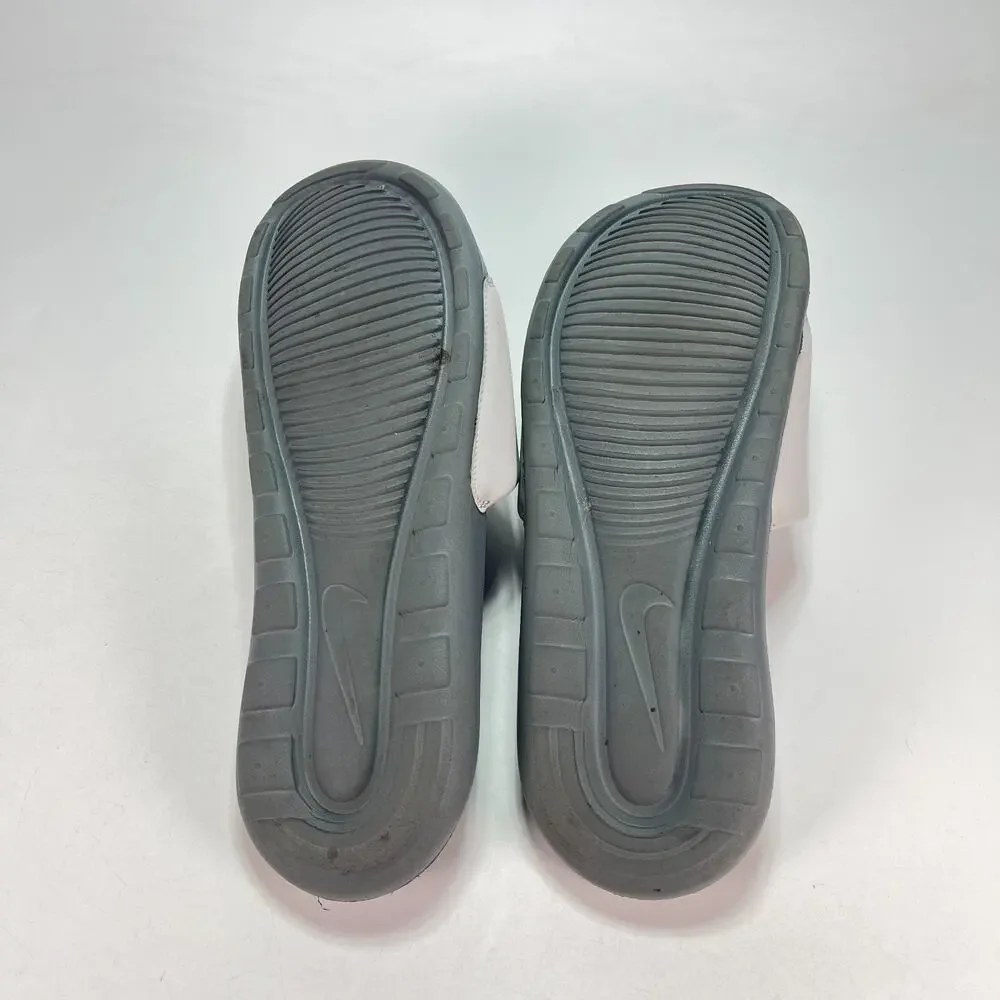 Nike Victori One Grey Fog Volt Casual Slide Sandals CN9675-011 Men's Size 13